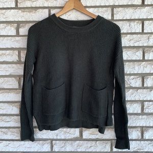 Madewell olive green sweater